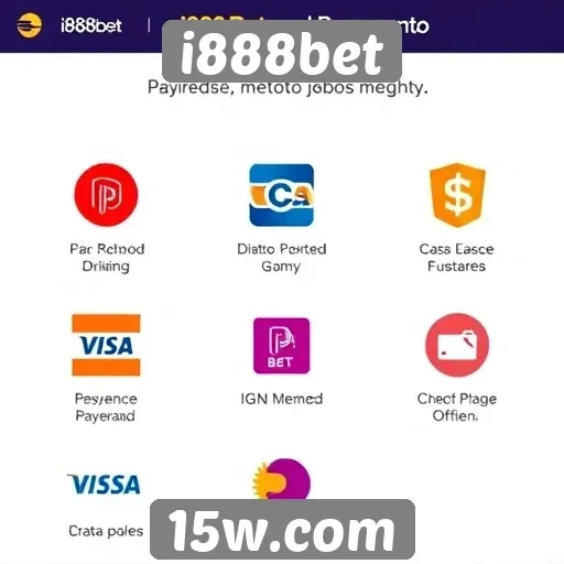 Estudo sobre métodos de pagamento no i888bet